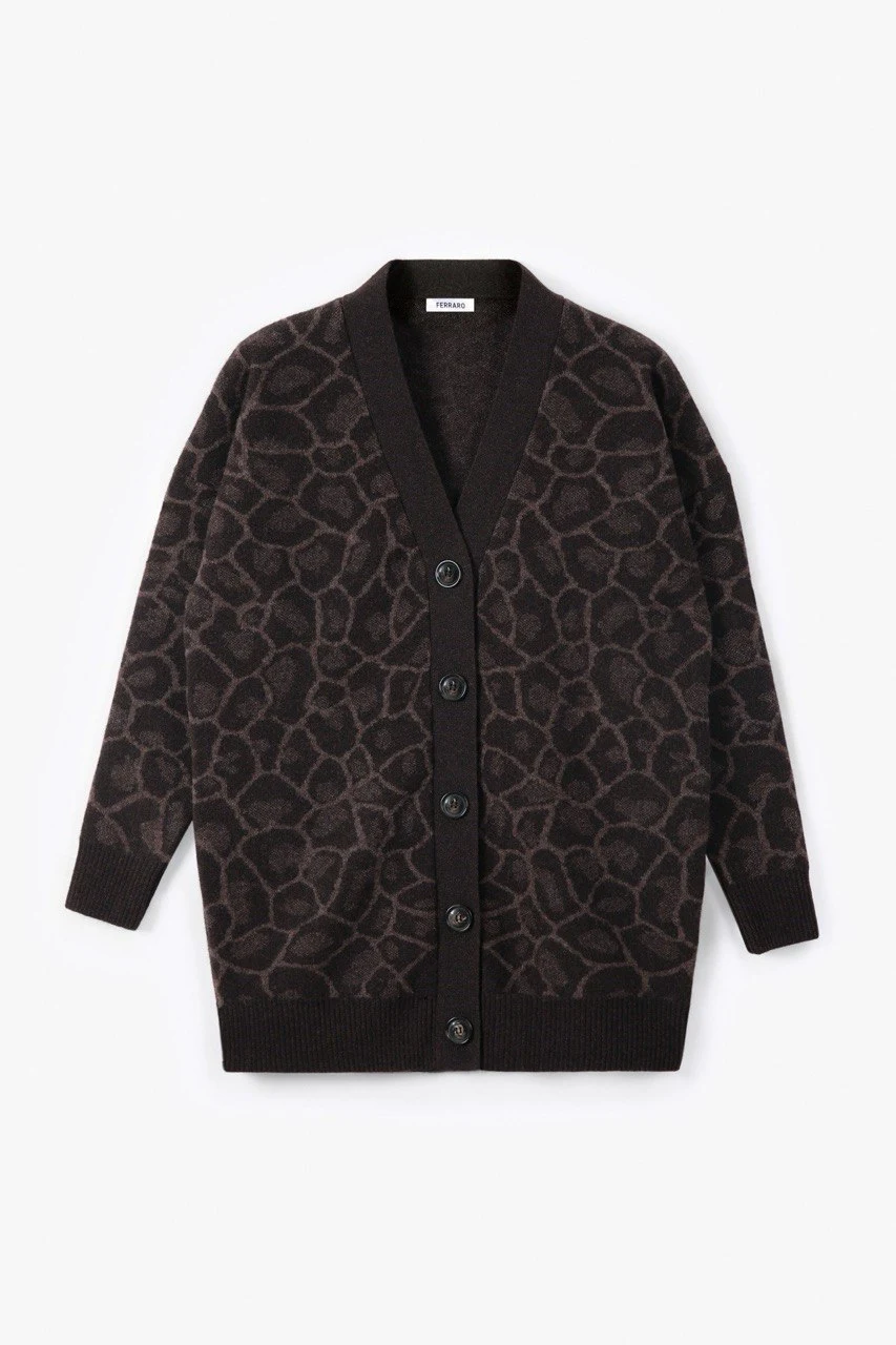 Кардиган из ламы Leopardo